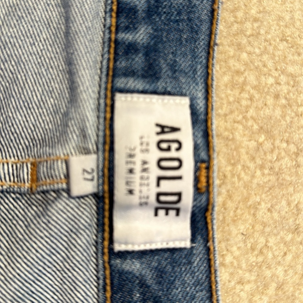 Agolde Riley crop 27 - Picture 3 of 5